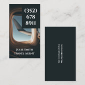 旅行代理店 名刺 (正面/裏面)
