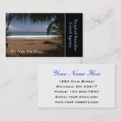 旅行代理店 名刺 (正面/裏面)