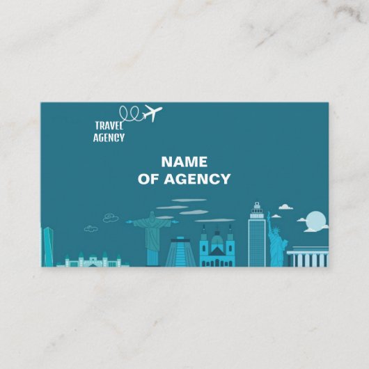 旅行代理店 名刺 (正面)