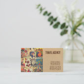旅行代理店 名刺 (スタンド正面)