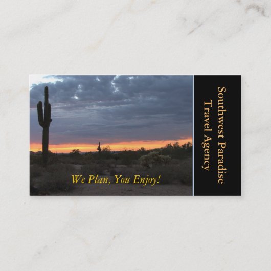 旅行代理店 名刺 (正面)