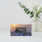 旅行代理店 名刺 (スタンド正面)