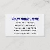 旅行代理店 名刺 (裏面)