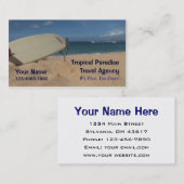 旅行代理店 名刺 (正面/裏面)