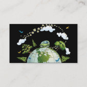 旅行代理店 名刺 (裏面)