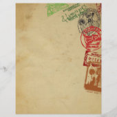 旅行代理店/旅行代理店フライヤー チラシ (裏面)