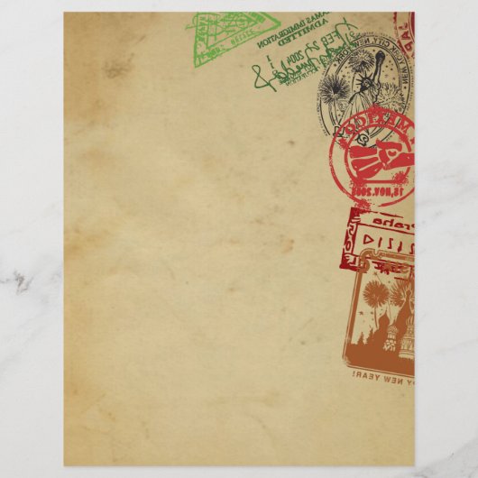 旅行代理店/旅行代理店フライヤー チラシ (裏面)