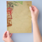 旅行代理店/旅行代理店フライヤー チラシ (手)