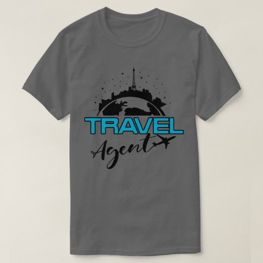 旅行代理店 Tシャツ (デザイン正面)