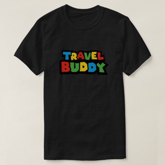 旅行仲間 Tシャツ (デザイン正面)