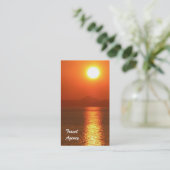 旅行会社の名刺 名刺 (スタンド正面)