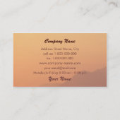 旅行会社の名刺 名刺 (裏面)