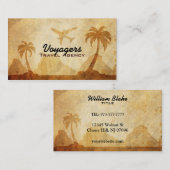 旅行会社の名刺 名刺 (正面/裏面)