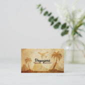 旅行会社の名刺 名刺 (スタンド正面)