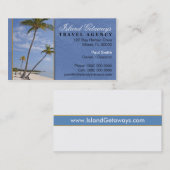 旅行会社の名刺 名刺 (正面/裏面)
