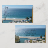 旅行会社の名刺 名刺 (正面/裏面)