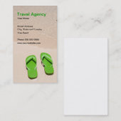 旅行会社の名刺 名刺 (正面/裏面)