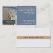 旅行会社の名刺 名刺 (正面/裏面)