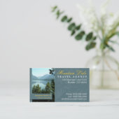 旅行会社の名刺 名刺 (スタンド正面)