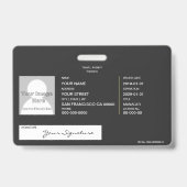 旅行会社 バッジ (裏面)