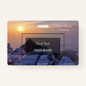 旅行会社 バッジ (正面)