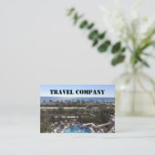 旅行会社 名刺 (スタンド正面)