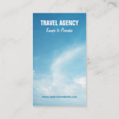 旅行会社/添乗員の名刺 名刺 (裏面)