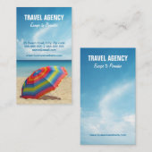 旅行会社/添乗員の名刺 名刺 (正面/裏面)