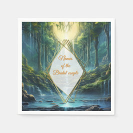 旅行先の我が国の風景 スタンダードカクテルナプキン