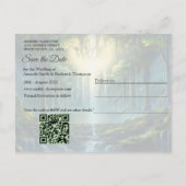 旅行先の我が国の風景 案内ポストカード (裏面)