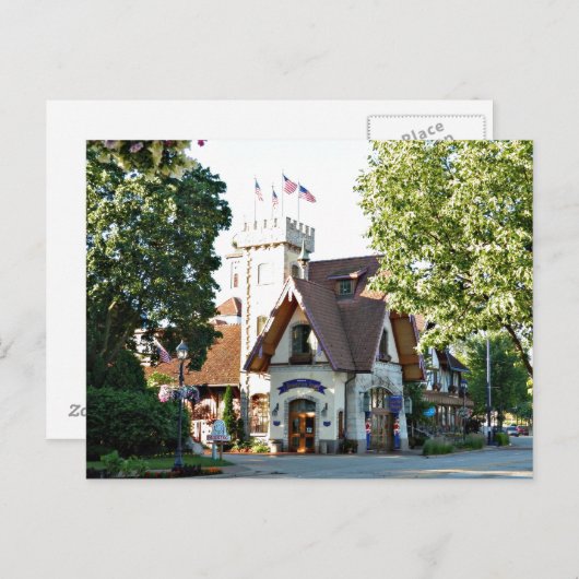 旅行先はがきフランケンムイスミシガン ポストカード (正面/裏面)