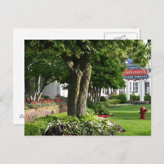 旅行先はがきフランケンムイスミシガン ポストカード (正面/裏面)