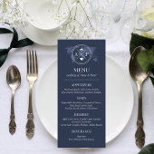 旅行先ウェディングネイビーブルーパスポート メニュー