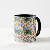 旅行先バリパターン マグカップ (正面右)