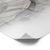 旅行先リスボンウォーターカラーウォールアート ポスター (角)