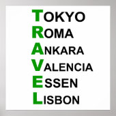 旅行先 ポスター (正面)