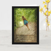 "旅行内部の"の挨拶状 カード (黄色い花)