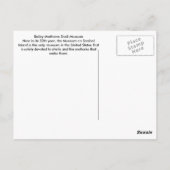 旅行写真サニベル島フロリダシェル ポストカード (裏面)