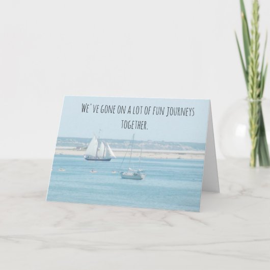 旅行及び冒険の記憶友情   カード (正面)