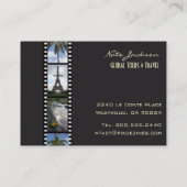 旅行名刺写真テンプレート 名刺 (裏面)