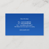 旅行名刺 名刺 (裏面)