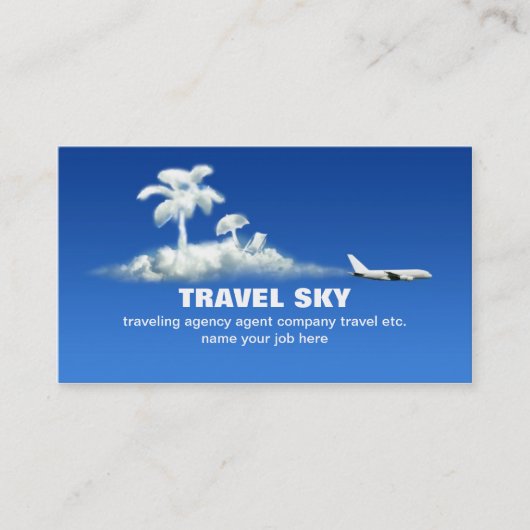 旅行名刺 名刺 (正面)