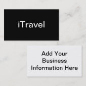 旅行名刺 名刺 (正面/裏面)