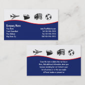 旅行名刺 名刺 (正面/裏面)