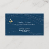旅行国際的代理業者用名刺 名刺 (裏面)
