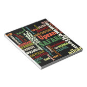 旅行国際的恵み ノートパッド (アングル)