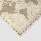 旅行地図のティッシュペーパー 薄葉紙 (詳細)