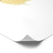 旅行地図クアラルンプールイエローアジアの例証 ポスター (角)