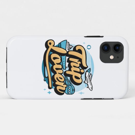 旅行好き Case-Mate iPhoneケース (裏面(横))
