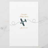 旅行子供部屋韻クイズ赤ちゃんシャワーゲーム (裏面)